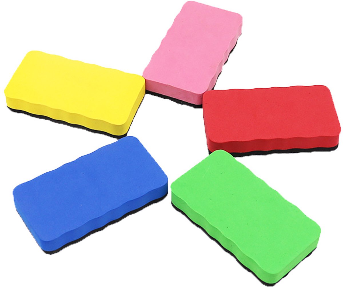 Magnetische whiteboardwisserset - 4 stuks