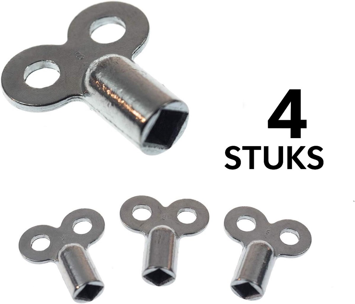 Evanell Ontluchtingssleutel voor Radiator (4 stuks)