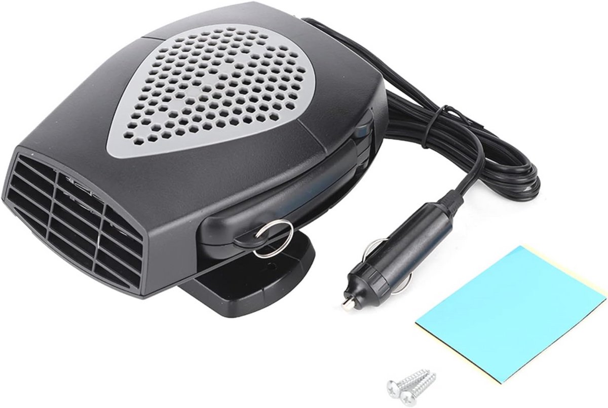 Draagbare Autoverwarming 12V, 80W - Ventilatorkachel, Snelle Verwarming en Ontdooier