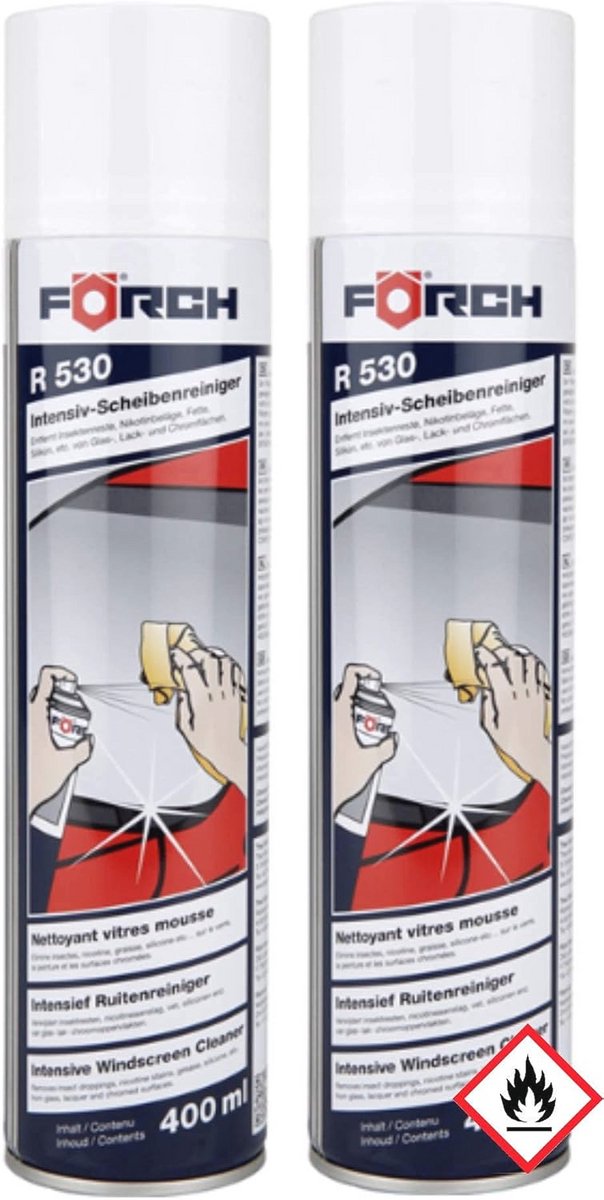 Intensieve Ruitenreiniger Schuim R530 - 2 x 400 ml