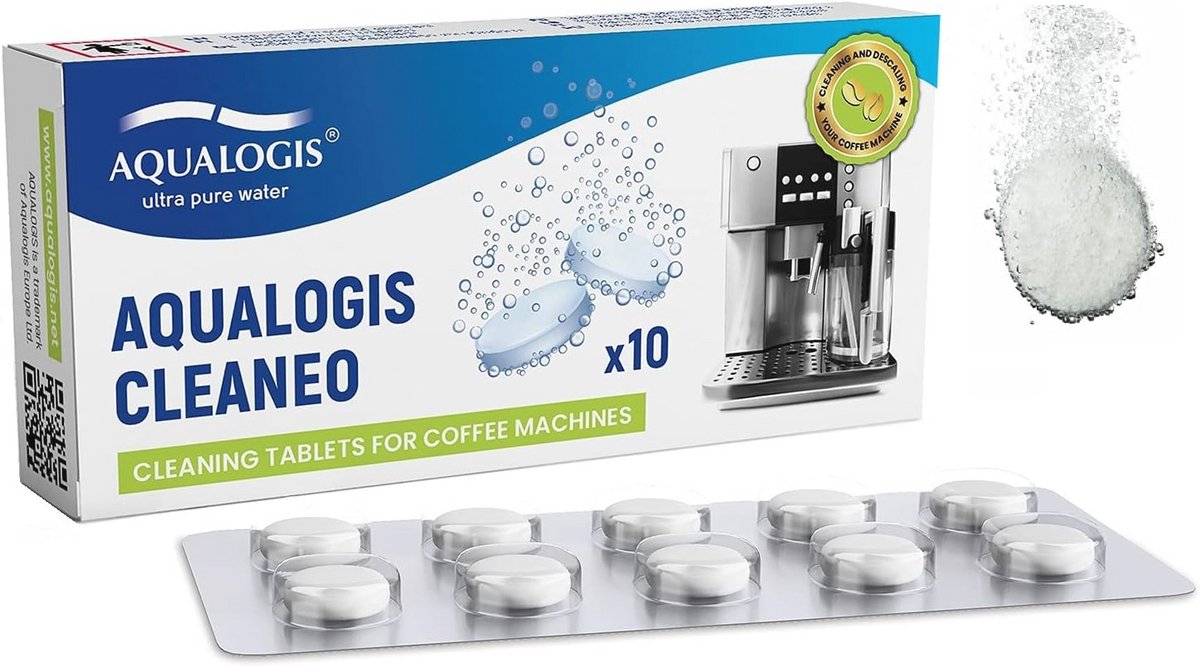 Reinigingstabletten voor Koffiemachines 10 Stuks - Professionele Ontvettingstabletten