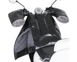 Beenkleed Scooter - Universele Scooter Beenbeschermers - Motor Warmtedeken - Warme beenhoezen - Scooter Deken Winter - cootmobiel beenkleed - Beenhoezen voor rolstoelen - Winddicht en warm - Zwart