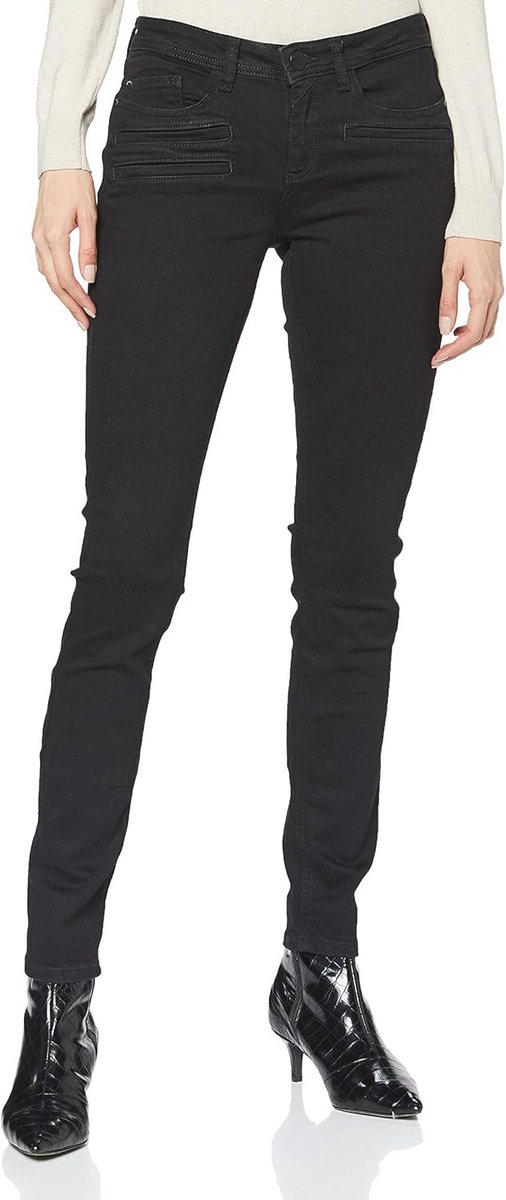 Dames Slim Fit Jeans in High Waist Design