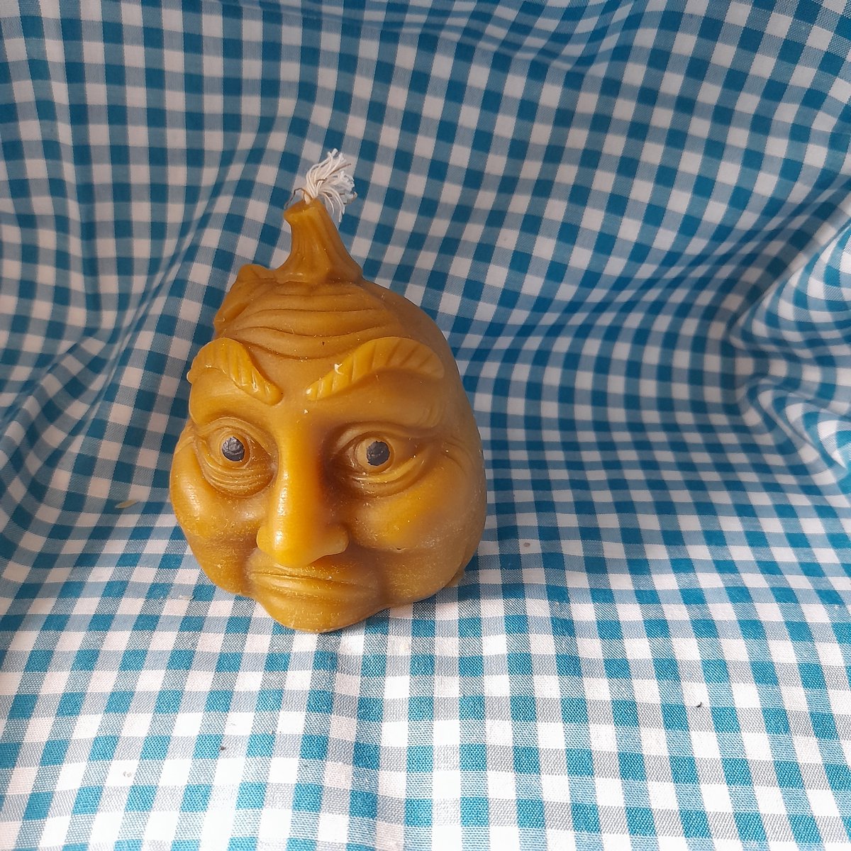 Bijenwas kaars, pompoen sad