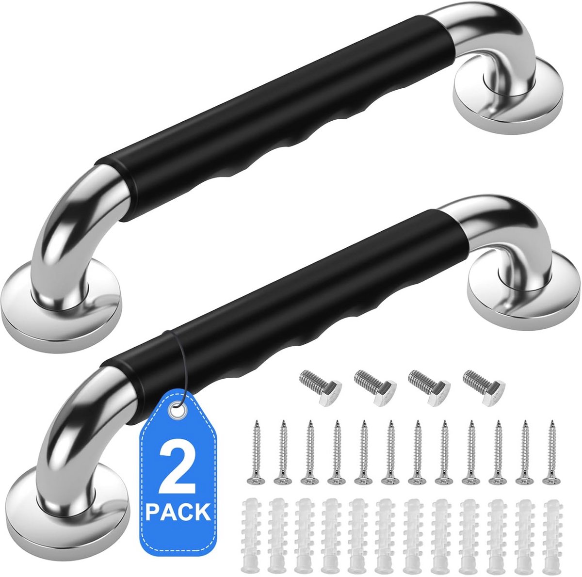 Antislip Grab Bars voor Badkuipen en Douches - Veiligheidshandgrepen voor Senioren