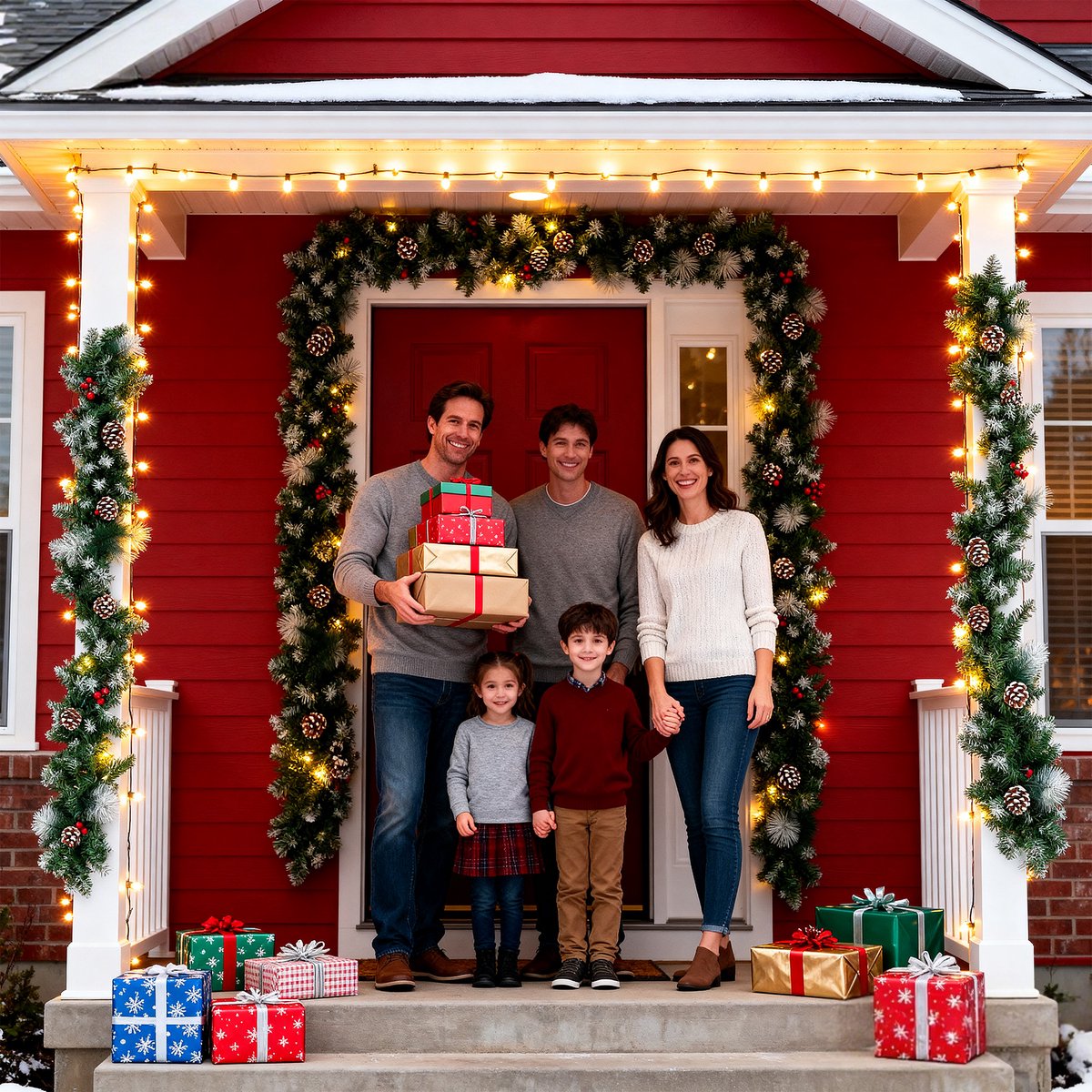 Solidchoice - Kerstguirlande met LED Verlichting 800 cm – foto 7