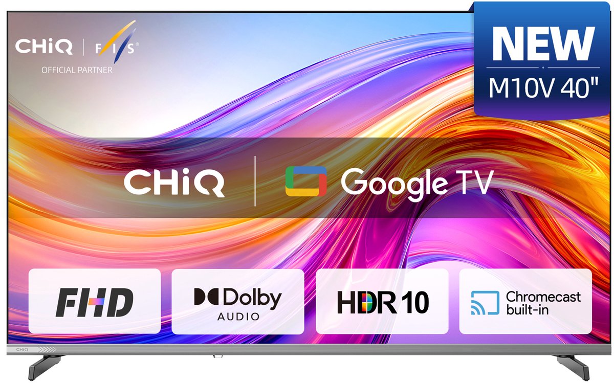 CHiQ L40M10V Smart TV 40 Inch - FHD 1080P Randloos Design - CHiQ - €209,99