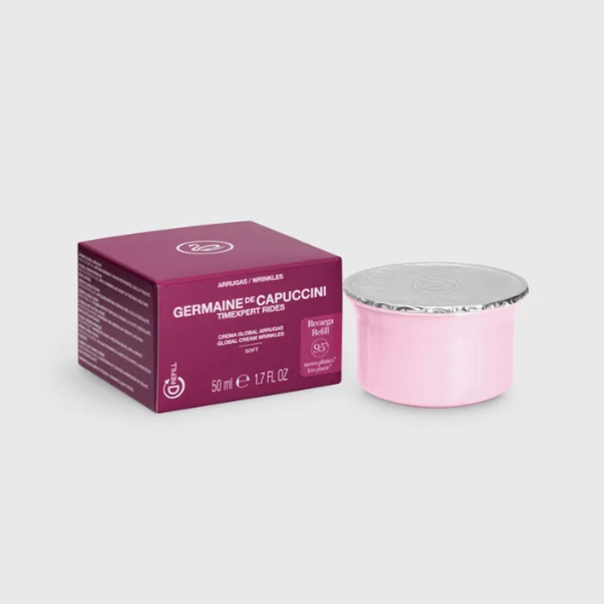 Germaine de Capuccini - Timexpert rides global cream wrinkles rich 50 ml navulling