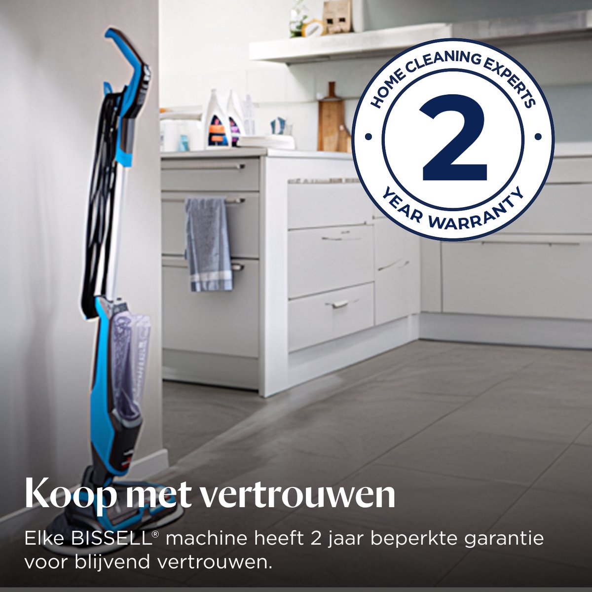 BISSELL SpinWave Elektrische Dweil met Snoer - Vloerreiniger voor Harde Vloeren - Sproeidweil met Roterende Pads - Gebruiksvriendelijke Dweilvloerreiniger - Dweilapparaat - Mop voor Harde & Houten Vloeren - Wendbaar Dweilsysteem - 20522 – foto 4