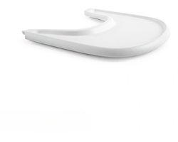 Eetblad voor Stokke Tripp Trapp – Baby Tafelblad met Veiligheidsbeugel – Wit