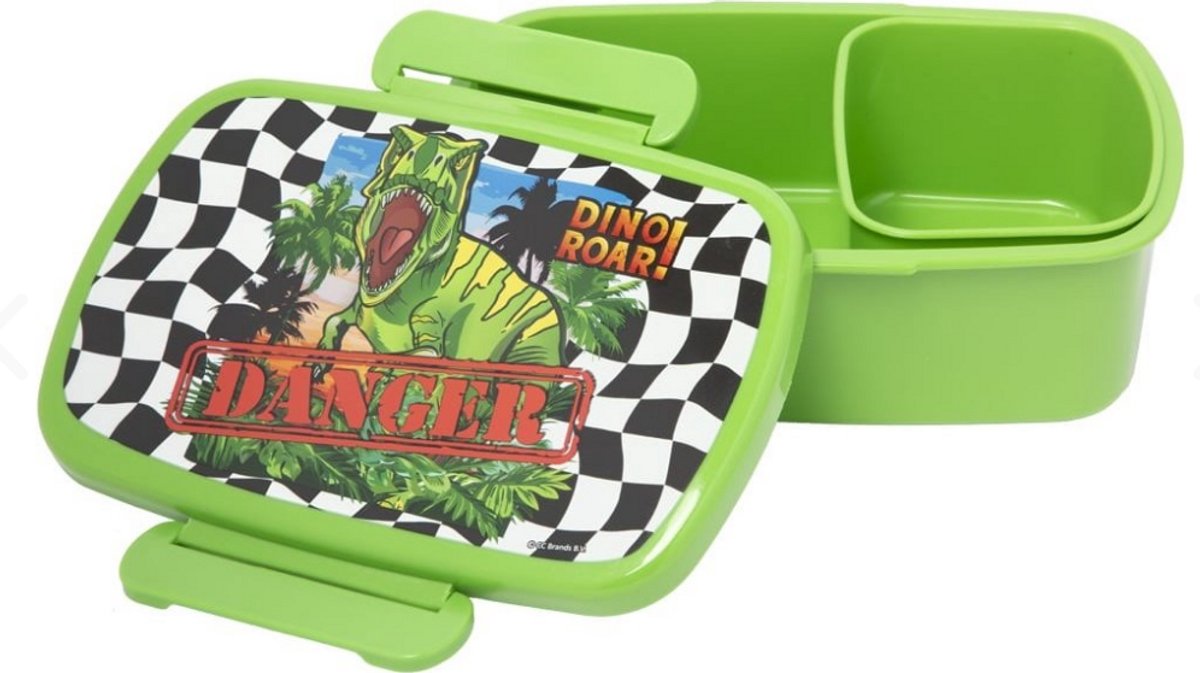 Dino lunchtrommel home universe groen home universe