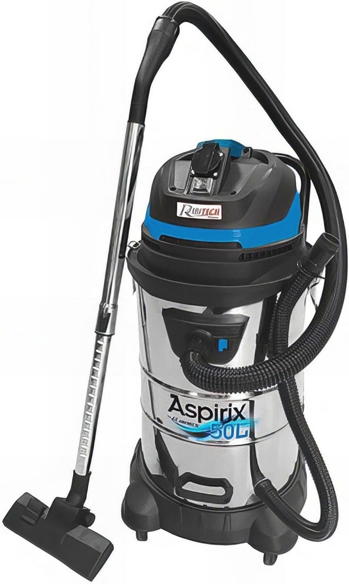 Nat- en droogzuiger 1000W voor gereedschappen en machines - 50L