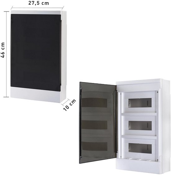 Kast Module 24 Inbouwschakelkast met 24 Modules voor Elektrische Installaties ...