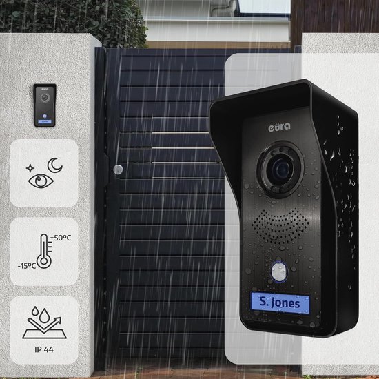 Video Deur Intercom met 7 Inch Kleurenmonitor en RFID — afbeelding 5