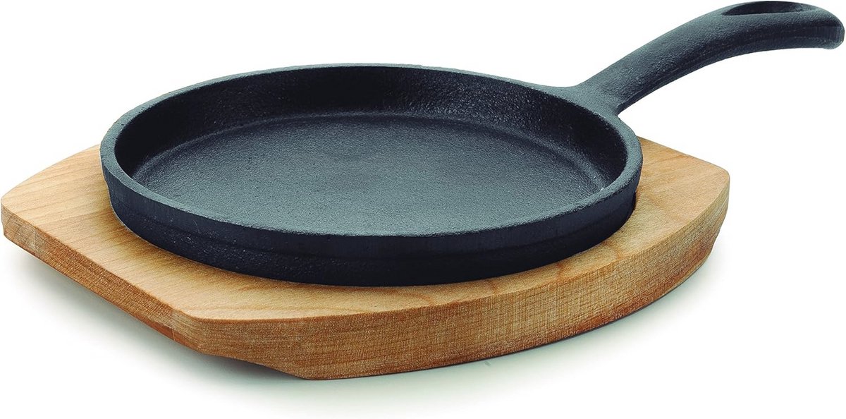 Mini Pan Glad 22x12,5 cm - Perfect voor Koken en Grillen