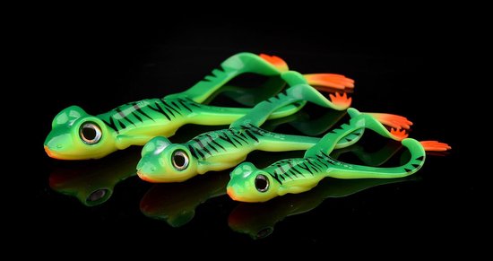 Spro Iris The Frog 10cm - 10gr - Kleur : Natural Green Frog van Spro — afbeelding 4