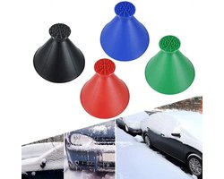 Ronde ruitenwisser, magic conische auto ruitenwisser trechter sneeuwschuiver 4Pack