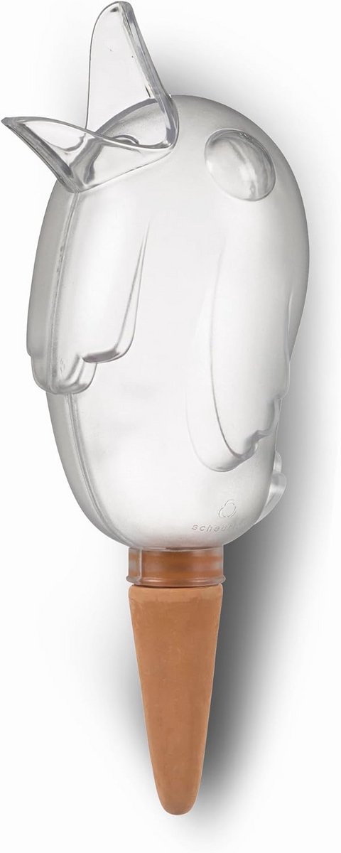 Waterboiler van kunststof - Helder en transparant - 1 liter - 33 cm hoog