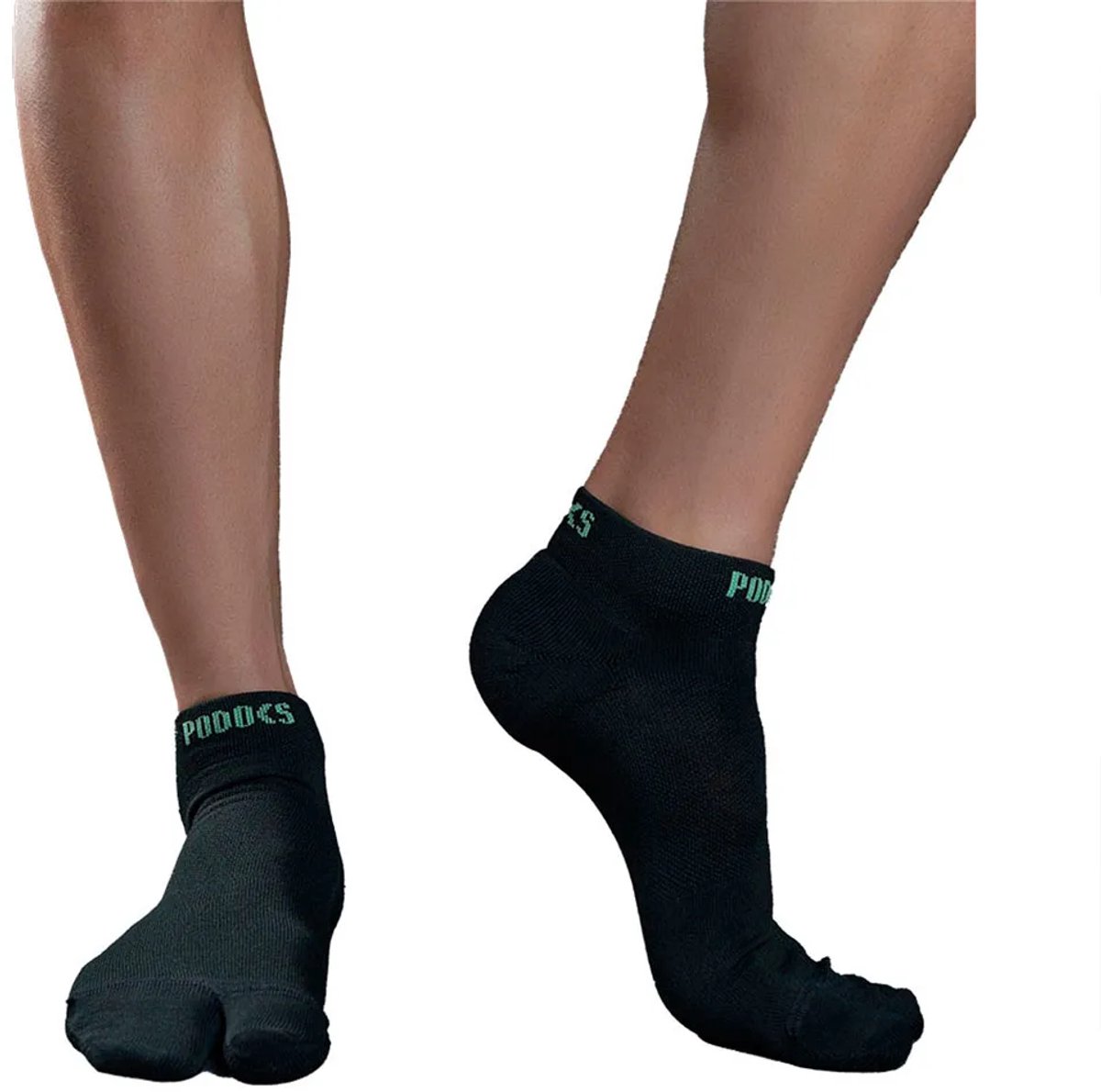 Podoks Running H2 Korte Sokken Zwart EU 42-44