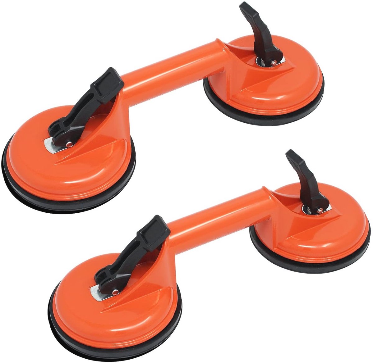 Dubbele Zuignappen voor Tegels, Glas en Laminaat - 2 Stuks Zuiglifter
