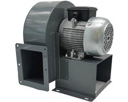 Radiale ventilator 1800 m3/h met toerentalregelaar - Industriële wielventilator