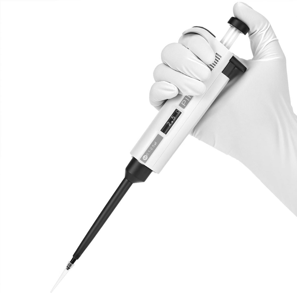 Instelbare Micro Pipet 0.1μl-2.5μl - Hoge Precisie Automatische Pipet