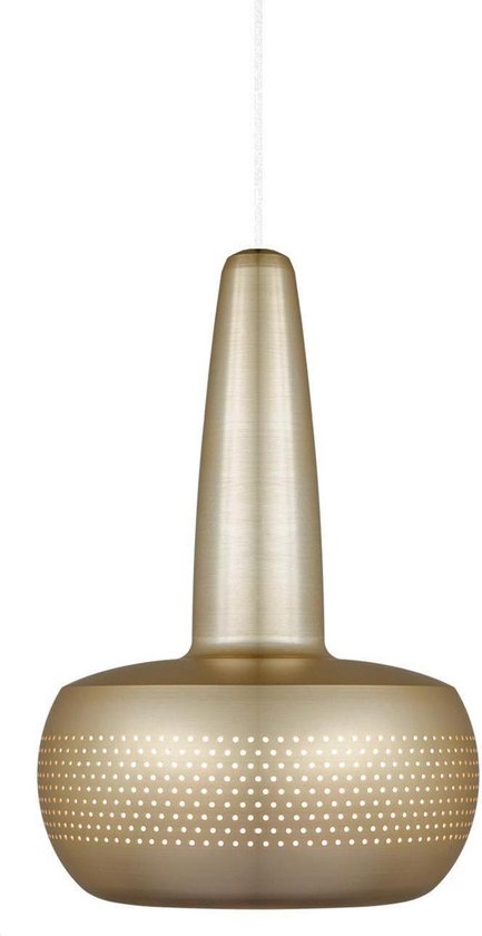 Umage Clava hanglamp - Ø 21,5 cm - Goud + Koordset wit