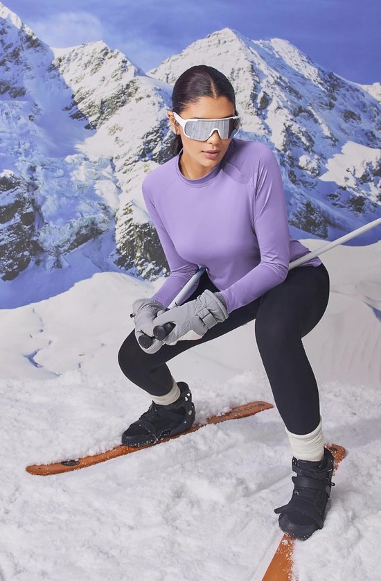 Dames Langarm Fleece Sportshirt voor Herfst en Winter — afbeelding 5