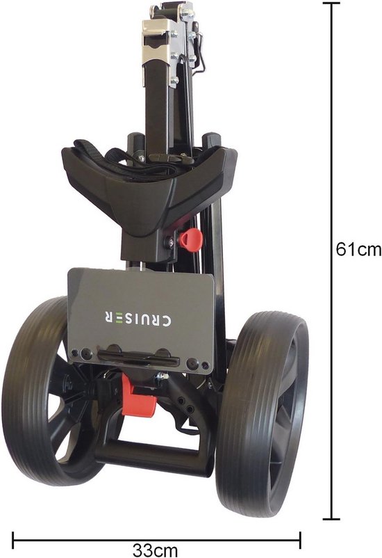 Lichtgewicht Ultra Compacte 2 Wiel Golf Trolley — afbeelding 2