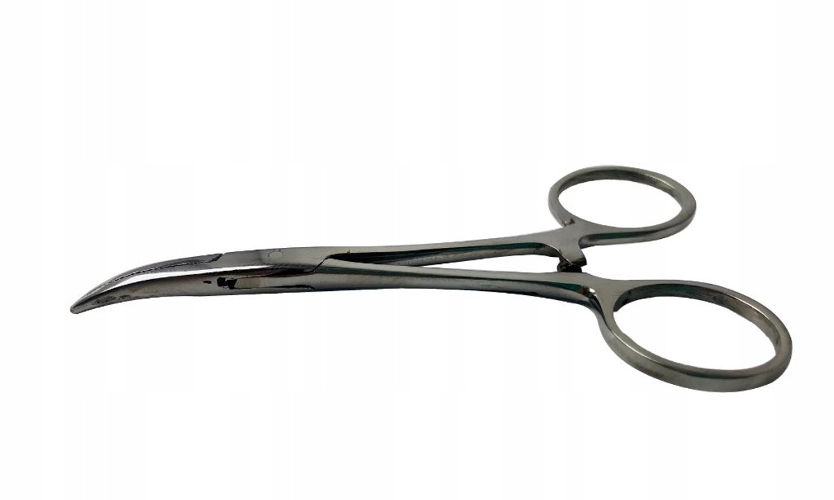 Mikado gebogen tang 10 cm - Visserij gereedschap