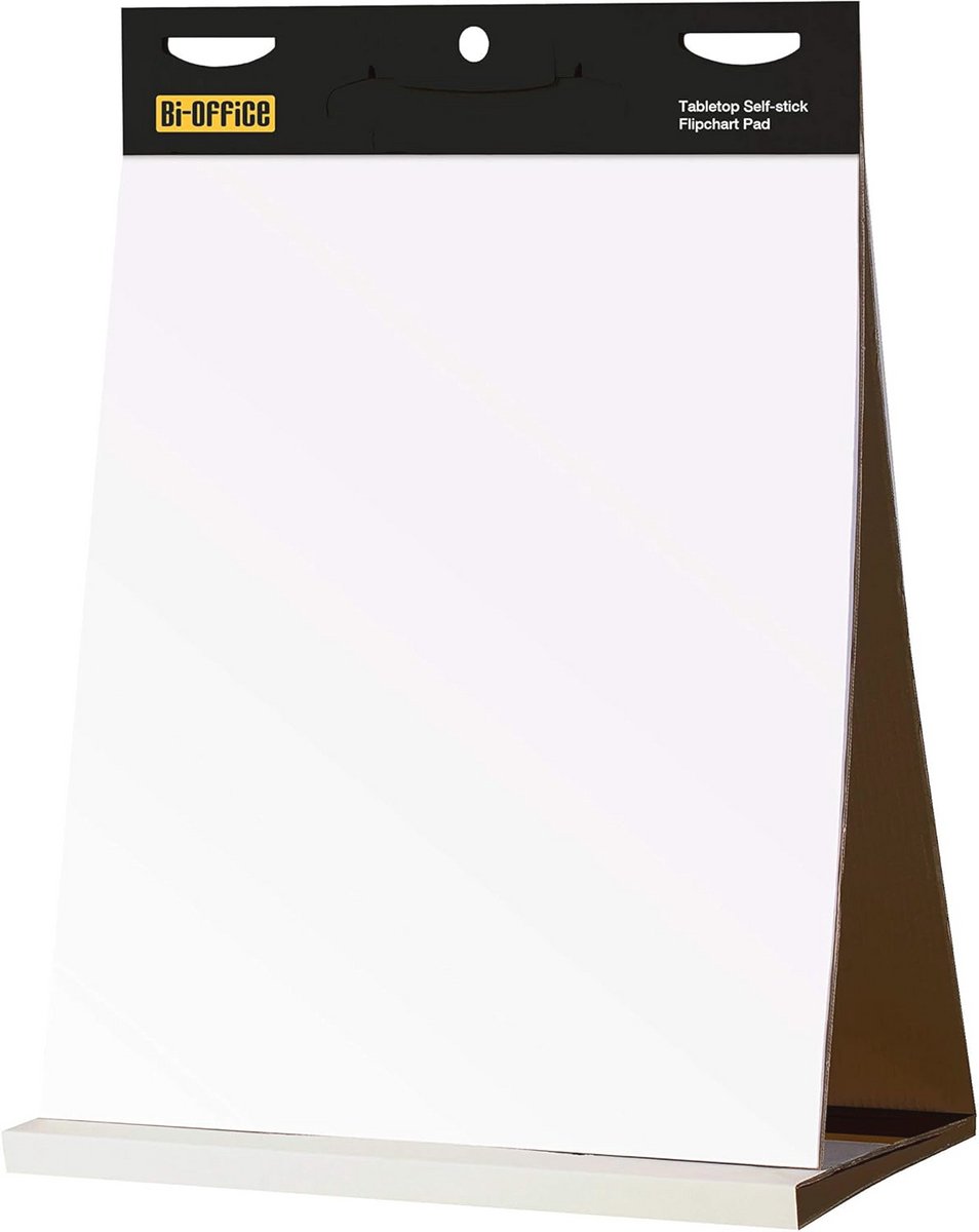 Tafel Memobord Met Zelfklevende Vellen - Flipover Papier voor Vergaderingen en Brainstormsessies
