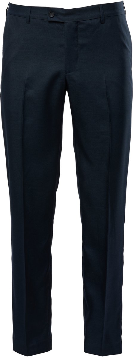 Men Plus - Heren - Businessbroek Florenz Buikfit combinatiesysteem - Navy blauw - Maat 27