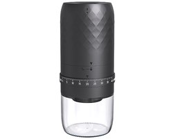 KMDJ-3AW Elektrische Koffiemolen - Conische Molen - Draagbaar - Kleine Koffiemolen - Oplaadbaar - 40 Maalstanden - Elektrische Molen met Keramische Kern - Geschikt voor Koffiebonen, Granen en Specerijen