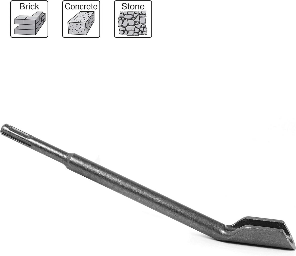 Holle Beitel SDS-plus 14 x 250 mm - Kanaalbeitel voor Betonnen Ondergronden