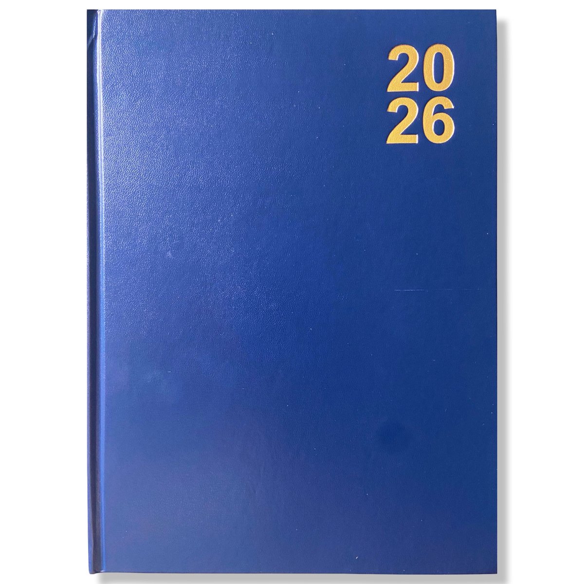 2026 Bureau agenda - Weekagenda 7D/2P - A4 Hardcover Blauw - 21x29cm