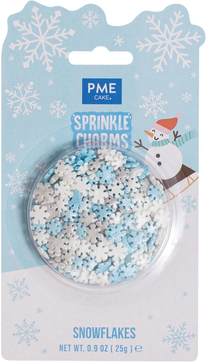 PME Christmas Charms - Snowflakes 25 gr