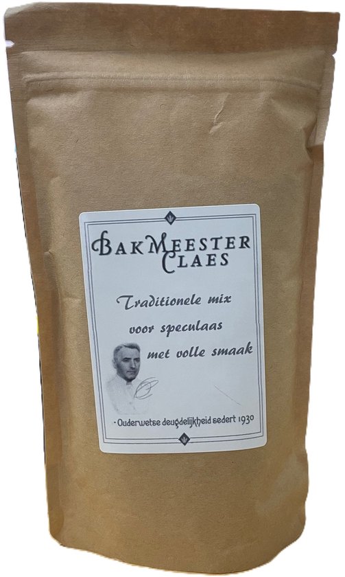 Bakmeester Claes - Traditionele Speculaas bakmix - 250 gram