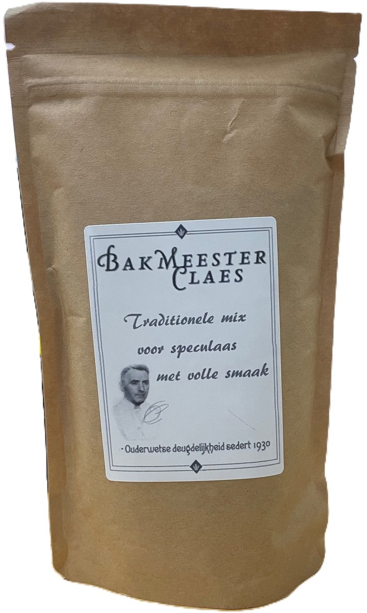 Bakmeester Claes - Traditionele Speculaas bakmix - 250 gram