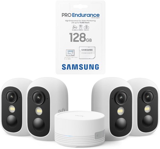 eufy eufyCam C35 Draadloze Beveiligingscamera Bundel met - eufy - €389,00