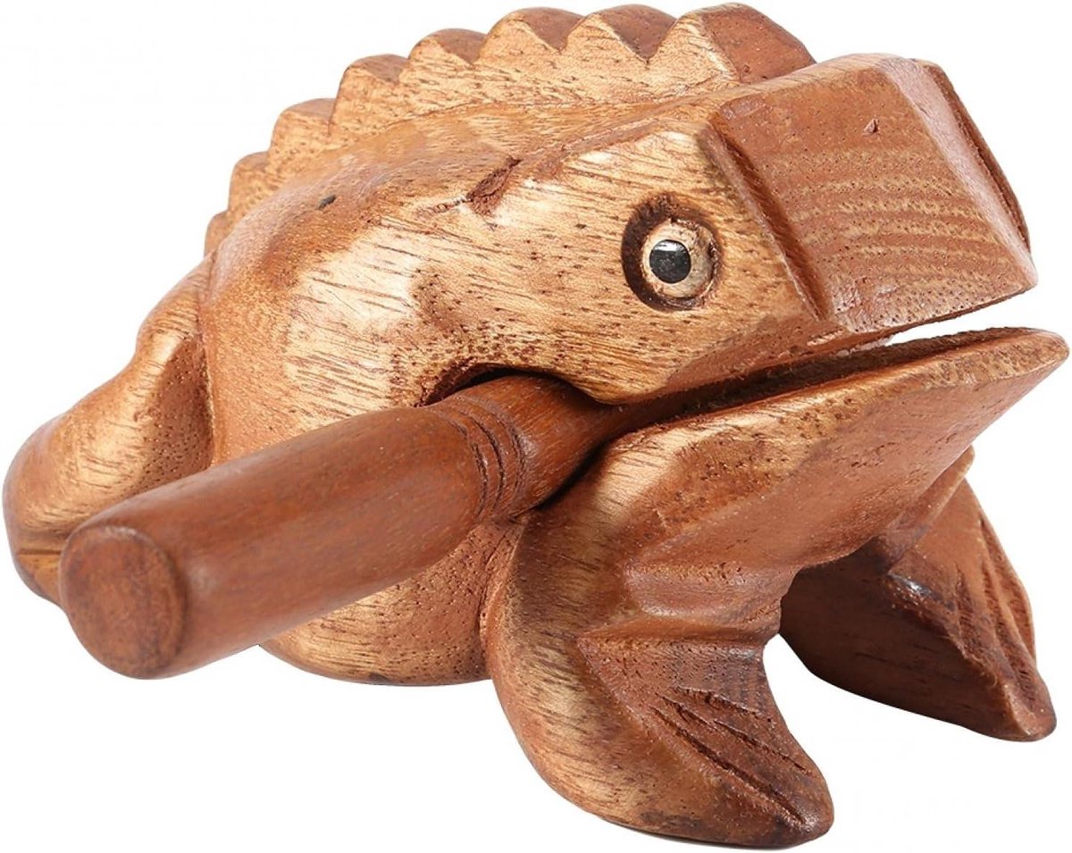 Provento - Houten Eindstukken 120x47mm Craft Deuvelstaaf Decoratief Vintage Gordijnroede - Set van 2