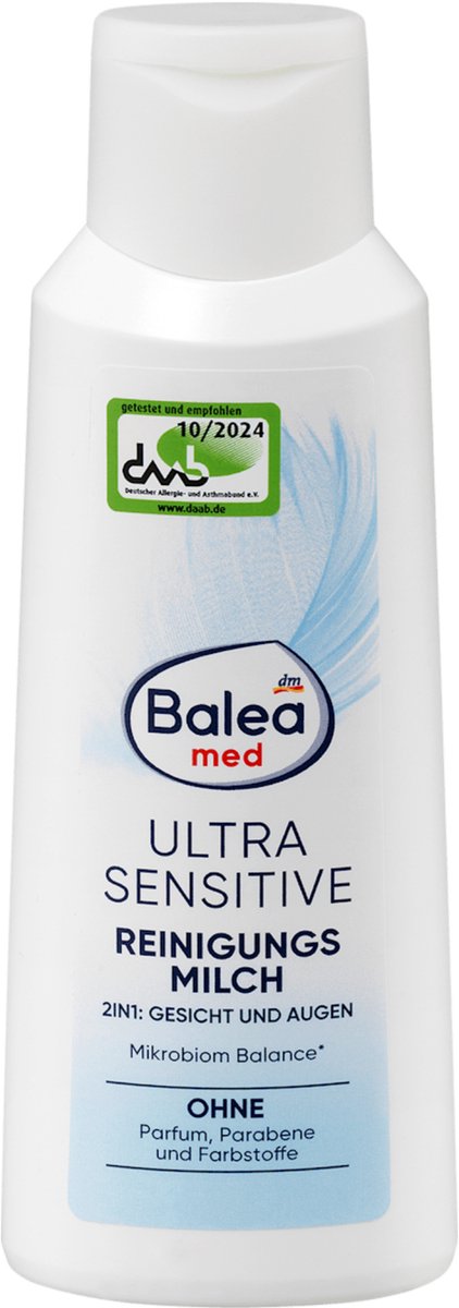 Balea med reinigingsmilk ultra sensitive 200ml