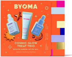 BYOMA Cosmic Glow Treat Trio – 3-Delige Serum Giftset – Hydrating Serum 15ml + Brightening Serum 10ml + Phyto-Mucin Glow Serum 15ml – Boosted Barrier Skincare Set