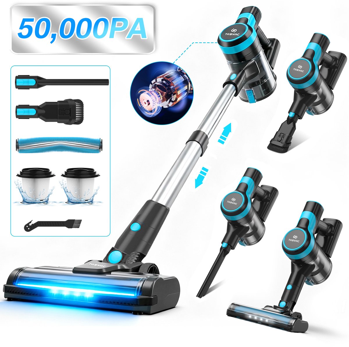 Grenintol V600 Steelstofzuiger Draadloos - Steelstofzuiger