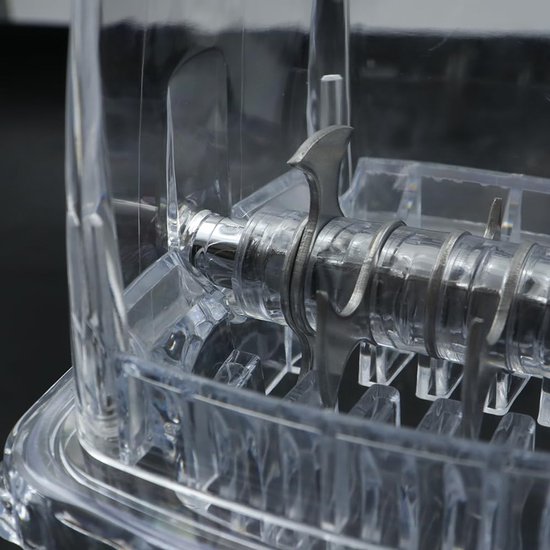 IJscrusher met RVS metalen tanden Handmatige ijsrasp voor feesten bars restaurants van IJscrusher — afbeelding 4