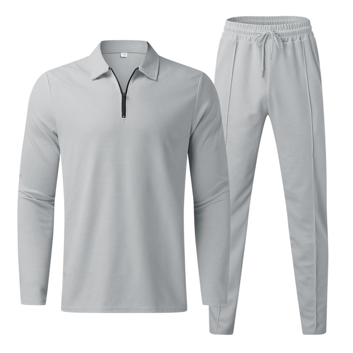 YOUTHUP Heren casual pak - wafelpatroon - XXL