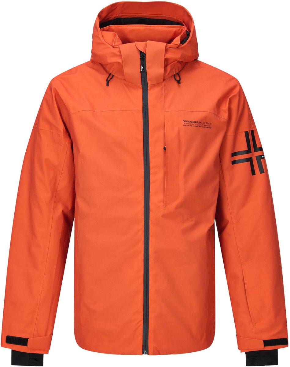 Nordberg Hamer Woven Ski Jas Heren Oranje