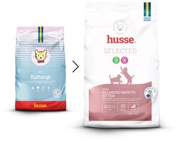 Husse Kattunge Kitten - Kittenvoer, Kattenvoer junior, Kattenbrokjes, Kittenbrokjes, Droogvoer - 2 x 2 kg
