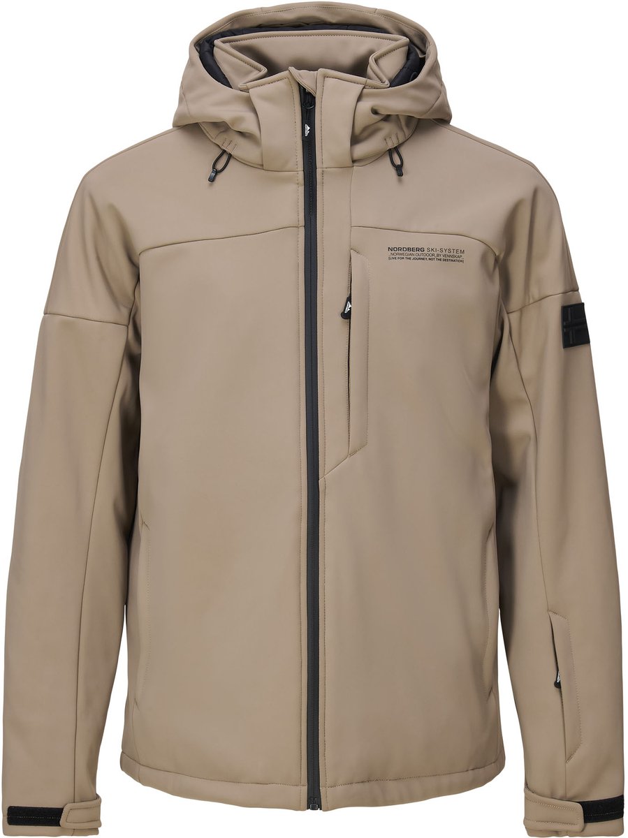 Nordberg Oppdal Ski Jas Softshell Heren Seneca Rock