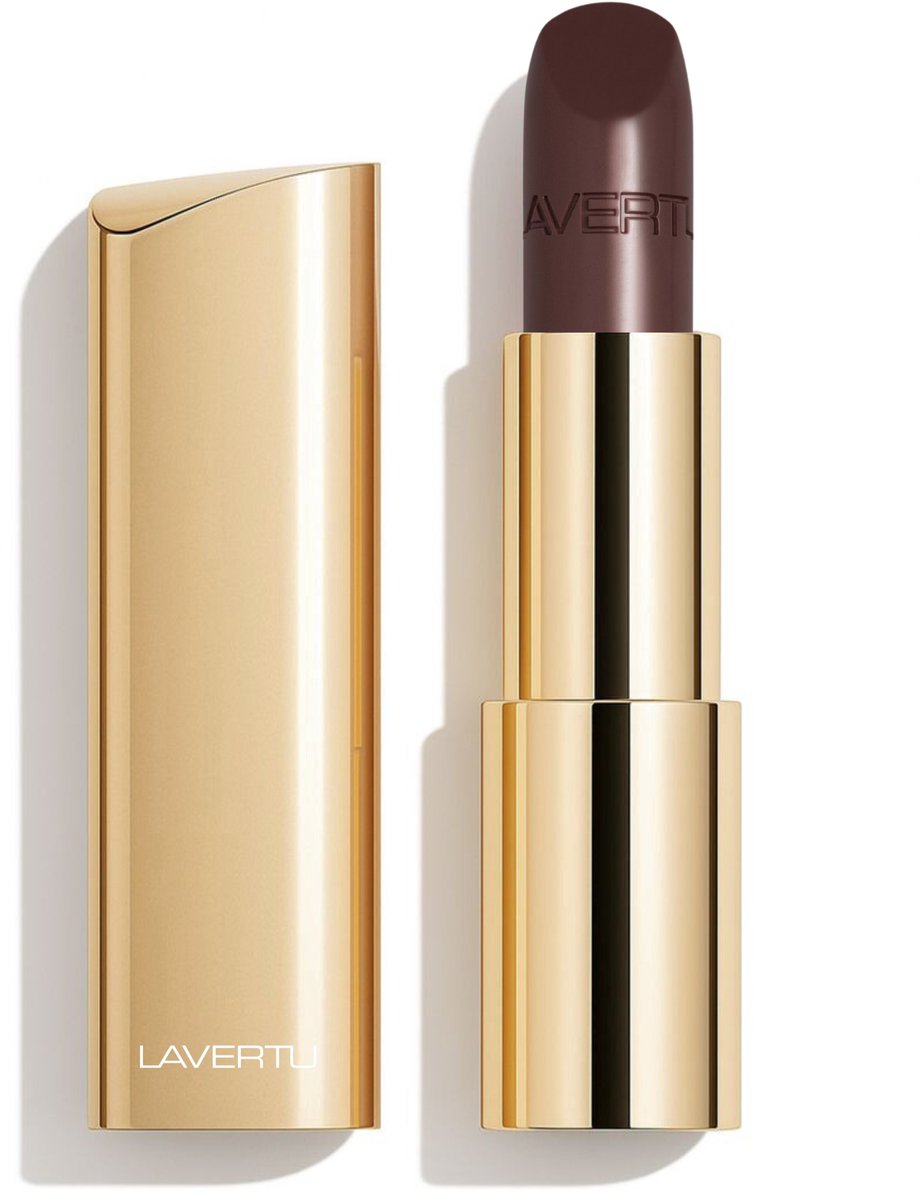 LAVERTU - Lipstick Unique – Langhoudende Lipstick met Intense Kleur – 26 Gravetye Beauty | Hydraterend & Verzorgend met Ricinusolie