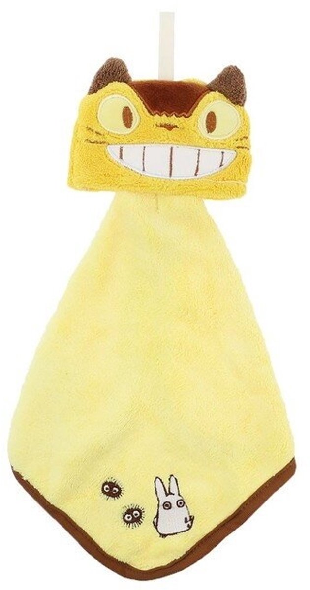 Ghibli - My Neighbor Totoro - "Catbus Pop-up" Mini Handdoek 25x25cm